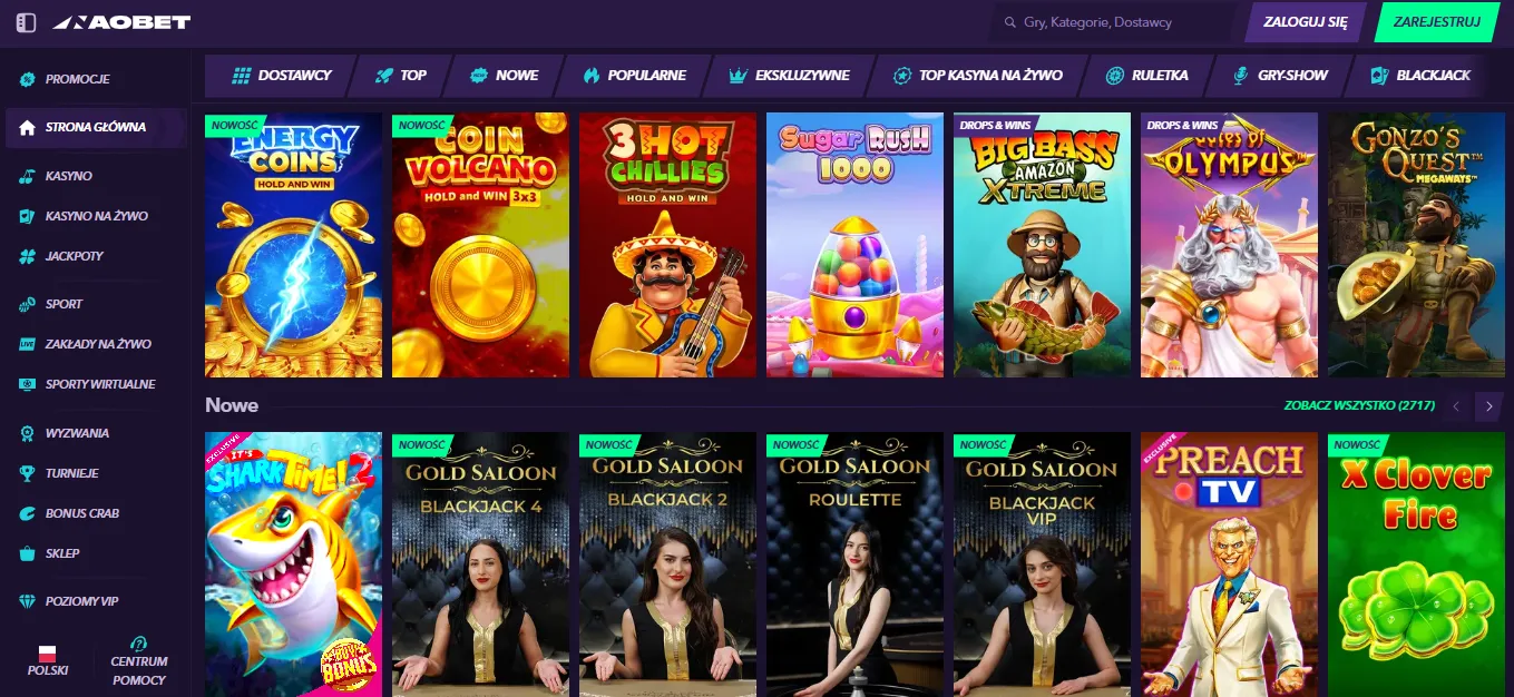 Bonus powitalny i bez depozytu w casino bet online